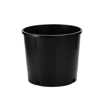 China Durable 3 Gallon Small Black Garden Plant Nursery Pot Plastic Seed Starting Pots Containers for sale