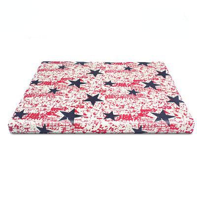 China Wholesale Canvas Footprint Pattern Comfortable Cat Mat Comfortable Dog Mat for sale