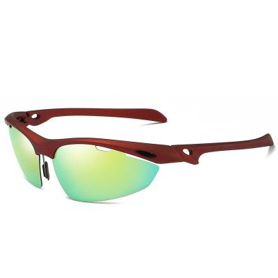 China Sports Sunglasses Fashion Glass Custom Polarized Sports Cheap Mens Sunglasses 2022 for sale