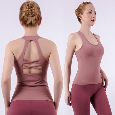 China Wholesale Breathable Quick Dry Bra New Arrival Custom Logo Activewear Fitness Women Popular Women Wear Sports Sportswear Bra for sale