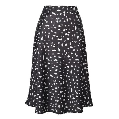 China Dots Boho Sexy Mini Skirt Summer Viable Women's Ruffled Leopard Top Drawstring Shorts Skirts Dots Boho Mini Skirt Dress for sale