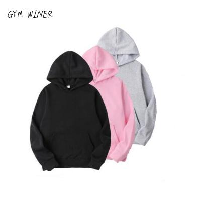 China High Quality Plain Anti-Wrinkle Sweatshirt Blank Hoodie Sport Wear Men Custom Hoodies for sale