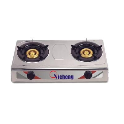 China Hotel 3 Burner Gas Stove Top Cooking Burner for sale