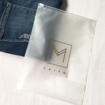 China Custom Printed BIODEGRADABLE Slider With Logo Plastic Swimwear Apparel Zip Lock T-shirt Packaging Bag Plastic Shopping Bag For for sale