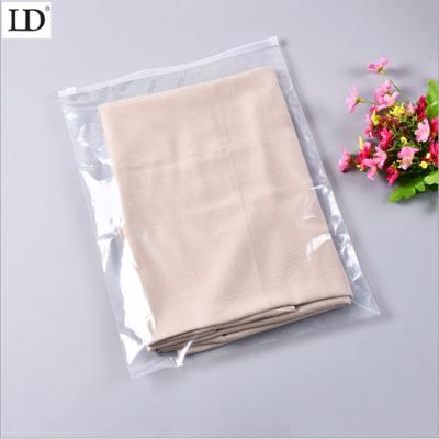 China BIODEGRADABLE custom clear transparent reusable waterproof packaging plastic shopping bag with own brand logo for sale