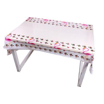 China Oilproof Customize Christmas Disposable Table Cover Party Printed Wedding Cloth Tablecloths for sale