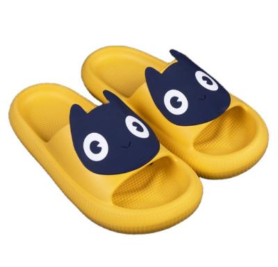 China CUSHIONING Fashion female trend anti sandal summer EVA flip flops slipper home and bathroom slipper wholesale for sale