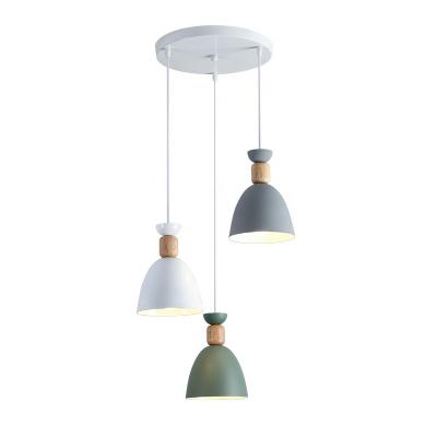 China Simple Modern Nordic Modern Hang Ceiling Light Pendant Chandelier Lamp Dining Room Pendant Lighting for sale