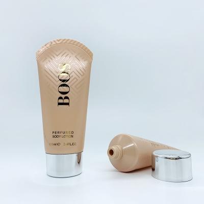 China Yiwu 100ml cosmetic soft custom empty cosmetics plastic tube packaging for shower gel and body lotion for sale