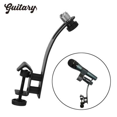 China Durable Adjustable Drum Microphone Shockproof Clip Rim Mount Holder Metal Universal Mic Set Clamp for sale