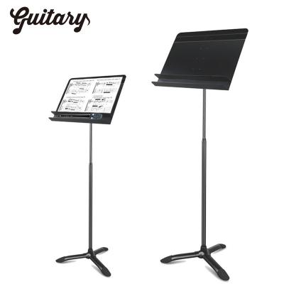 China Durable High Quality Aluminum Large Panel Music Book Sheet holder Tripod Stand for sale