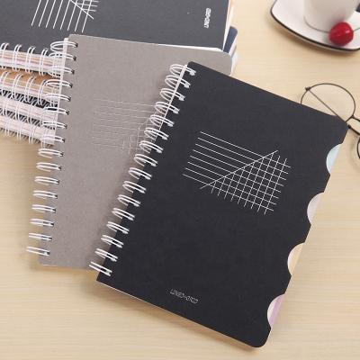 China Wholesale Spiral Hard Cover Spiral Notebook with Designs for sale