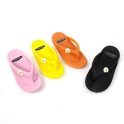 China Fashion Trend Women's High Heel Shoes Summer Eva Foam Home Ladies Flip Flops Wholesale for sale