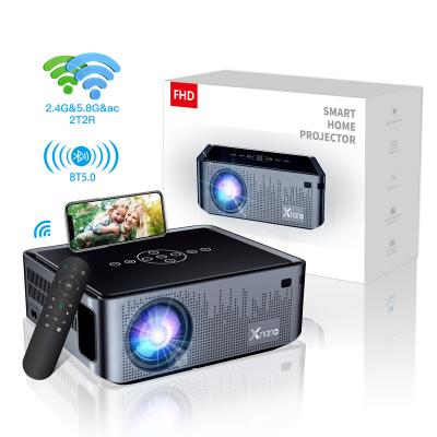 China LCD 2023 Hot x1 pro 1080P 8k Video Mobile Projector Smart WIFI Android Portable Home Theater Digital Projector Mini Projectors 4K for sale