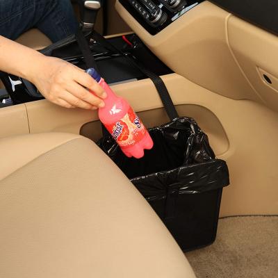 China Garbage Bag for Car Waste Bag High Quality Easy-to-Wash Backseat Storage Hanging Bag and Car Garbage Bag Large Capacity for sale