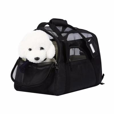 China Breathable Handheld Soft Sided Sleeping Bag Dog Carrier Bag Travel Pet Tote Bag for sale