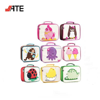 China Disposable Lunch Box for Children BSCI Quanzhou Factory Disposable Lunch Box for Kids Cartoon Insulated Lunch Cooler Bags for sale