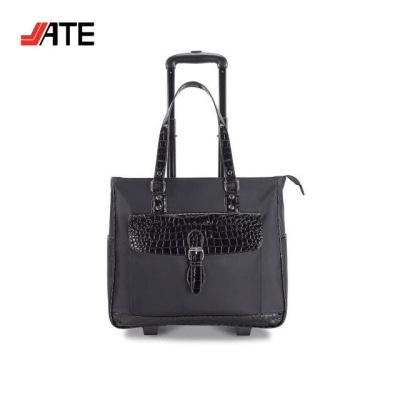 China Women Luggage Trolley Bag Women Laptop Trolley Bag Ladies Traveling Bag Alibaba Manufacturer Laptop Trolley Bag for sale