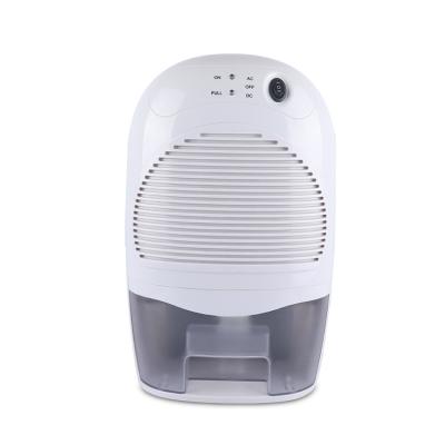 China Hotel Household 110V 240V Electric Remove Up 600ml Moisture Per Day Small Mini Bedroom Low Noise Home Dehumidifier for sale