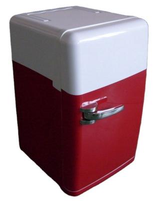 China AC+DC 16L mini car fridge, compact, portable, CE, ROHS, ETL, CB, 110v 220v 12v mini desktop cosmetic refrigerator for sale