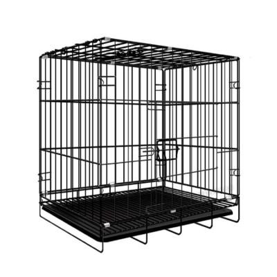 China CLASSICS manufacturing large wholesale cheap metal collapsible small metal stainless steel cage factory price dog cage carrier for sale