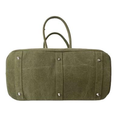 China Other for women in personality art military green do old military canvas platinum tote handbagwholesale cotton canvas pop Japanese for sale