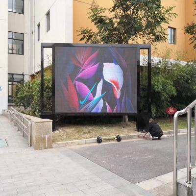 China Building/Gymnasium/Real Estate P4 High Brightness IP68 Outdoor Rental Giant Advertising Outdoor Led Screen Show Outdoor 1024*1024mm for sale