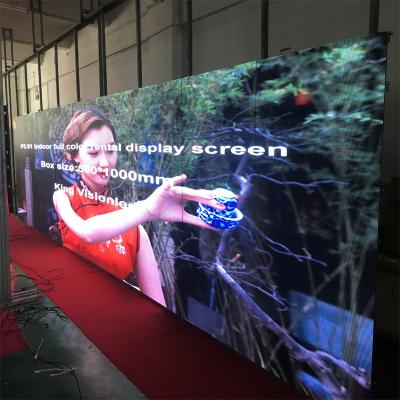 China Conference Room / Hotel / Real Estate King Visionled CE ROHS FFC Certification High Definition Led Video Wall 3.9 p40 for sale