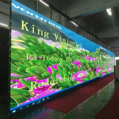 China King Visionled P2.5 P2.976 P3 P3.125 Large Full Color LED Video Indoor Indoor Led Wall Stage Background Display Board Electronic Screen for sale