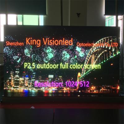 China King Visionled P2.5 P3 P3.91 P4 LED Display Full Color Outdoor 2.5mm Full Color Rental LED Display Screen for sale