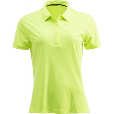 China 100%Polyester Sports Anti-Shrink Quick Dry Women Golf Polo Shirt for sale