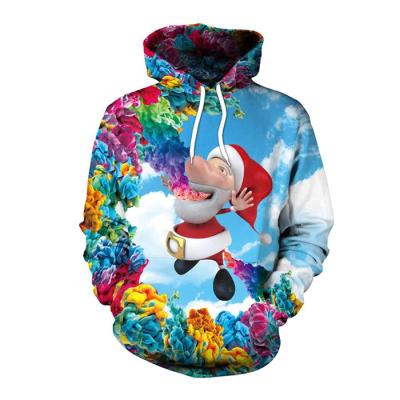 China Anti-wrinkle Manufacturer Direct Christmas Digital Printing Hoodies Sweatshirts for sale