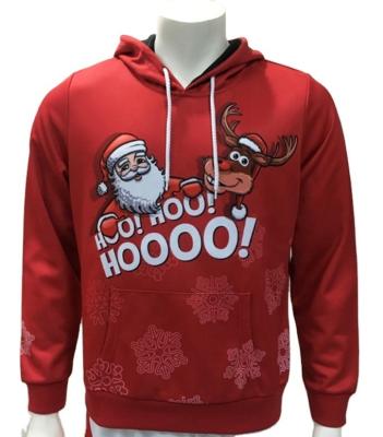 China Anti-wrinkle factory direct custom hot sale festival christmas oversized hoodies for sale