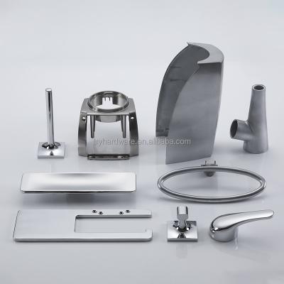 China Modern Bathroom Accessories Customized Aluminum And Zinc Alloy Die Casting Parts Service Custom Casting Aluminum And Zinc Alloy Bathroom Set Parts for sale