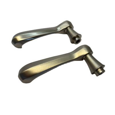 China Modern Customize Door Handle Safety Door Lever Handles With Apartment Interior Door Pull Handle Bedroom/Bathroom for sale