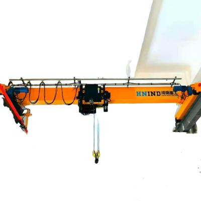 China Light Bridge Crane New Type EOT Crane Europe Style Overhead Bridge Crane Single Girder Overhead Crane for sale