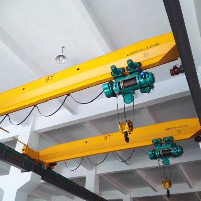 China Single Girder Crane EOT Bridge Crane Girder Bridge Crane Workshop 5 Ton Single Girder Overhead Crane for sale