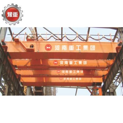 China Bridge Crane Single Beam Bridge Crane 10 Ton Remote Control Single Girder Overhead Crane 10T with Electric Crane for sale