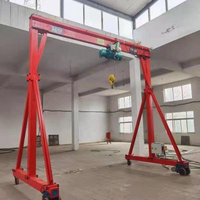 China Gantry Crane 1 ton 2 ton 3 ton small gantry crane portable gantry crane mini electronic mobile crane for sale