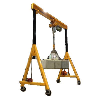 China Mobile Portable Gantry Crane Height-Adjustable Gantry Crane for sale