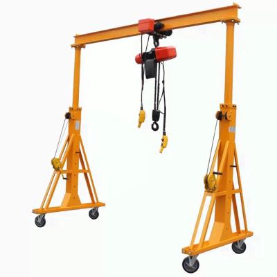 China Crane Professional Manufactures Gantry Crane Small With Crane 10 Ton Capacity Portable Gantry Crane for sale