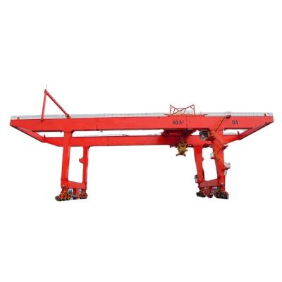 China Rail mounted gantry crane container gantry crane design for sale mobile crane for container crane 60 ton for sale