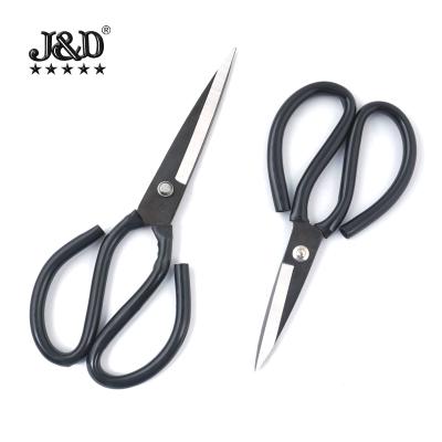 China Leather Scissors Heavy Duty Enlarged Leather Clothing Scissors Woolen Clothing Paper Cutting Scissors Industrial Civil Household for sale