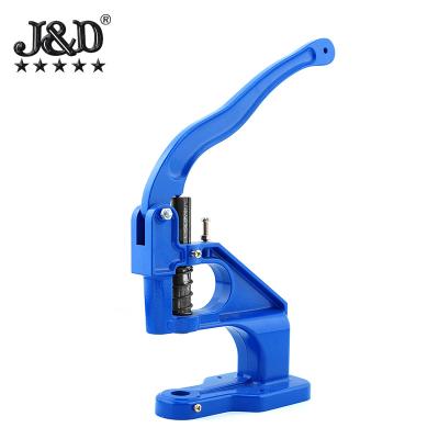 China Setup button& new rivet aluminum alloy hand push button press machine rivet nail push button machine for sale