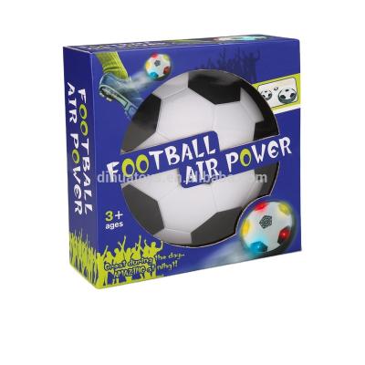 China Sports Toy Outdoor Toy Air Power Football LED Disc Lights Electric Sliding Hover Football for Kids, Black for sale