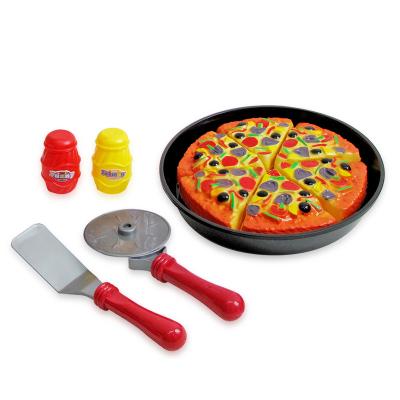 China Mini Pizza Plastic Food Toys Plastic Cutter and Game for sale