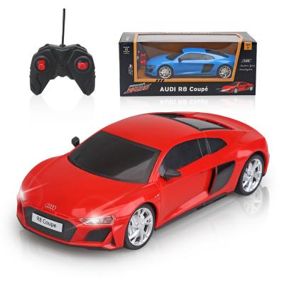 China 27 MHz Coupe 1:24 Scale Model P&C Toy Kids Audi R8 Toy Car Remote Control Official Authorized Car For Kids Audi Toy Car for sale