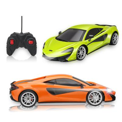 China 27 MHz P&C Toy 1:24 Scale Mclaren 570s RC Car Full Function Mclaren Car Racing Remote Control Official Licensed Car for sale