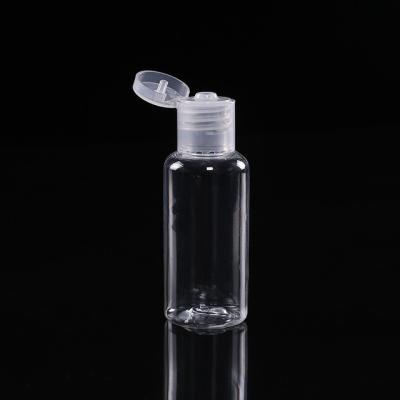 China PET 24/410 28/410 plastic PET round hand santinizer spray bottle with flip top cap 2OZ 4OZ 8OZ 16OZ for sale