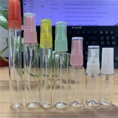 China BEAUTY PACKAGING Mini Small Size 2.5ml 3ml PET Pocket Perfume Spray Bottle Plastic Mini Perfume Bottle for sale